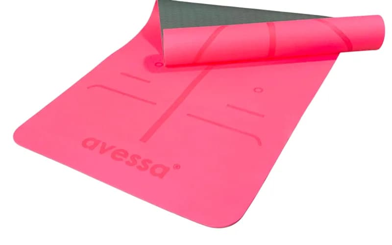 AVESSA TPE-30 ÇİFT RENK PLATES MİNDERİ TPE KIRMIZI 183*61*0,6 CM