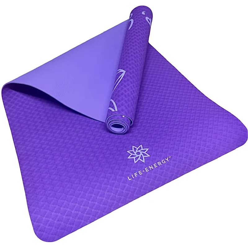 TPE MAT MOR TPE PROFESYONEL YOGA MİNDERİ MOR 173*61*4 MM